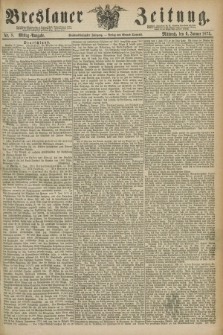 Breslauer Zeitung. Jg.56, Nr. 8 (6 Januar 1875) - Mittag-Ausgabe