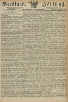 Breslauer Zeitung. Jg.56, Nr. 90 (23 Februar 1875) - Mittag-Ausgabe