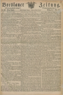 Breslauer Zeitung. Jg.56, Nr. 100 (1 März 1875) - Mittag-Ausgabe