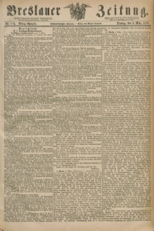 Breslauer Zeitung. Jg.56, Nr. 114 (9 März 1875) - Mittag-Ausgabe