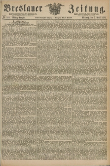 Breslauer Zeitung. Jg.56, Nr. 160 (7 April 1875) - Mittag-Ausgabe