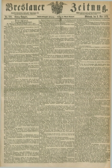 Breslauer Zeitung. Jg.56, Nr. 206 (5 Mai 1875) - Mittag-Ausgabe