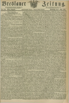 Breslauer Zeitung. Jg.56, Nr. 210 (8 Mai 1875) - Mittag-Ausgabe