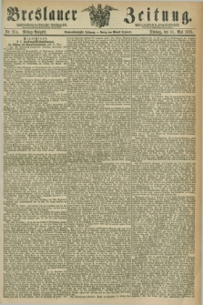 Breslauer Zeitung. Jg.56, Nr. 214 (11 Mai 1875) - Mittag-Ausgabe