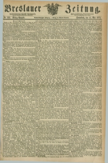Breslauer Zeitung. Jg.56, Nr. 222 (15 Mai 1875) - Mittag-Ausgabe