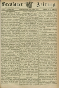 Breslauer Zeitung. Jg.56, Nr. 267 (12 Juni 1875) - Morgen-Ausgabe + dod.