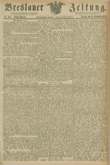 Breslauer Zeitung. Jg.56, Nr. 420 (10 September 1875) - Mittag-Ausgabe