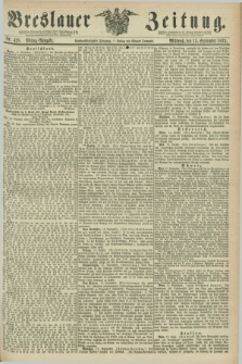 Breslauer Zeitung. Jg.56, Nr. 428 (15 September 1875) - Mittag-Ausgabe