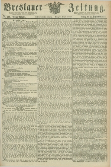 Breslauer Zeitung. Jg.56, Nr. 432 (17 September 1875) - Mittag-Ausgabe