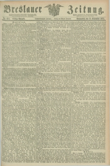 Breslauer Zeitung. Jg.56, Nr. 434 (18 September 1875) - Mittag-Ausgabe