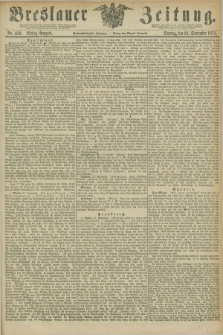 Breslauer Zeitung. Jg.56, Nr. 450 (28 September 1875) - Mittag-Ausgabe