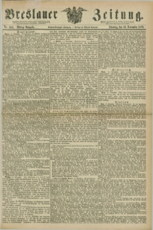 Breslauer Zeitung. Jg.56, Nr. 534 (16 November 1875) - Mittag-Ausgabe