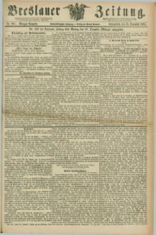 Breslauer Zeitung. Jg.56, Nr. 601 (25 December 1875) - Morgen-Ausgabe + dod