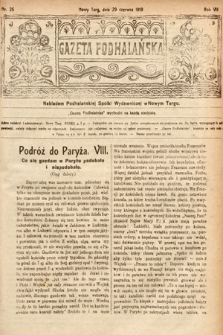 Gazeta Podhalańska. 1919, nr 26