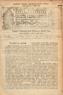 Gazeta Podhalańska. 1920, nr 5