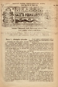 Gazeta Podhalańska. 1920, nr 8