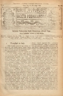 Gazeta Podhalańska. 1920, nr 9