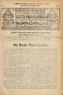 Gazeta Podhalańska. 1920, nr 52