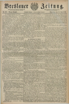 Breslauer Zeitung. Jg.60, Nr. 267 (12 Juni 1879) - Morgen-Ausgabe + dod.