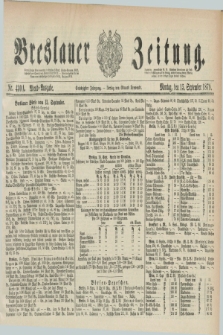 Breslauer Zeitung. Jg.60, Nr. 430 A (15 September 1879) - Abend-Ausgabe