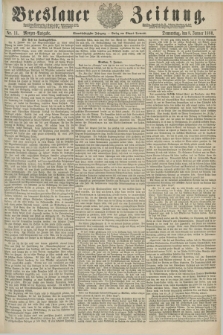 Breslauer Zeitung. Jg.61, Nr. 11 (8 Januar 1880) - Morgen-Ausgabe + dod.