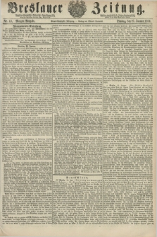 Breslauer Zeitung. Jg.61, Nr. 43 (27 Januar 1880) - Morgen-Ausgabe + dod.