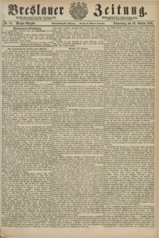 Breslauer Zeitung. Jg.61, Nr. 95 (26 Februar 1880) - Morgen-Ausgabe + dod.