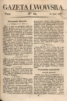 Gazeta Lwowska. 1836, nr 84