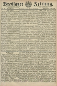 Breslauer Zeitung. Jg.61, Nr. 477 (12 October 1880) - Morgen-Ausgabe + dod.