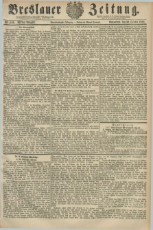 Breslauer Zeitung. Jg.61, Nr. 510 (30 October 1880) - Mittag-Ausgabe