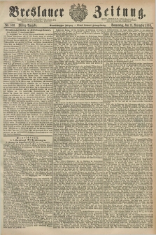 Breslauer Zeitung. Jg.61, Nr. 530 (11 November 1880) - Mittag-Ausgabe