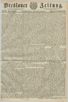 Breslauer Zeitung. Jg.61, Nr. 543 (19 November 1880) - Morgen-Ausgabe + dod.