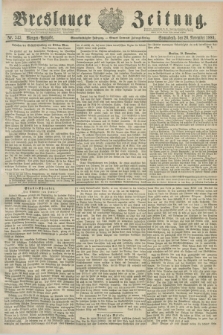 Breslauer Zeitung. Jg.61, Nr. 545 (20 November 1880) - Morgen-Ausgabe + dod.