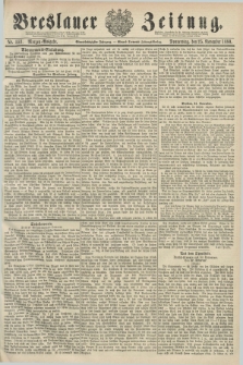 Breslauer Zeitung. Jg.61, Nr. 553 (25 November 1880) - Morgen-Ausgabe + dod.