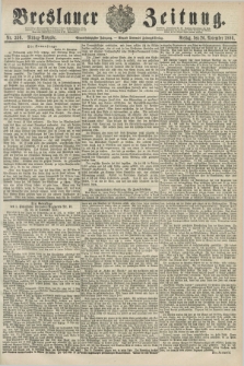 Breslauer Zeitung. Jg.61, Nr. 556 (26 November 1880) - Mittag-Ausgabe