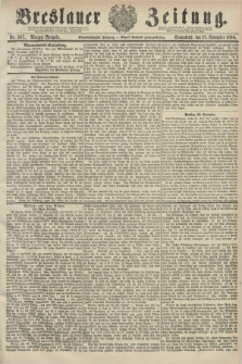 Breslauer Zeitung. Jg.61, Nr. 557 (27 November 1880) - Morgen-Ausgabe + dod.