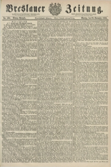 Breslauer Zeitung. Jg.61, Nr. 560 (29 November 1880) - Mittag-Ausgabe