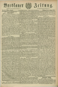 Breslauer Zeitung. Jg.62, Nr. 16 (11 Januar 1881) - Mittag-Ausgabe