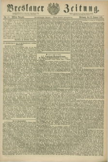 Breslauer Zeitung. Jg.62, Nr. 18 (12 Januar 1881) - Mittag-Ausgabe
