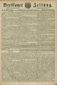 Breslauer Zeitung. Jg.62, Nr. 29 (19 Januar 1881) - Morgen-Ausgabe + dod.
