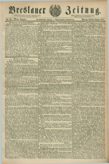 Breslauer Zeitung. Jg.62, Nr. 38 (24 Januar 1881) - Mittag-Ausgabe