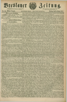 Breslauer Zeitung. Jg.62, Nr. 39 (25 Januar 1881) - Morgen-Ausgabe + dod.