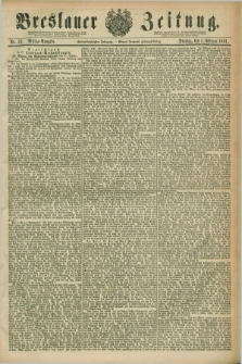 Breslauer Zeitung. Jg.62, Nr. 52 (1 Februar 1881) - Mittag-Ausgabe