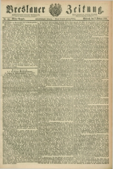 Breslauer Zeitung. Jg.62, Nr. 54 (2 Februar 1881) - Mittag-Ausgabe