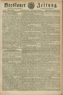 Breslauer Zeitung. Jg.62, Nr. 72 (12 Februar 1881) - Mittag-Ausgabe