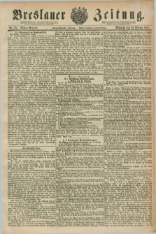 Breslauer Zeitung. Jg.62, Nr. 78 (16 Februar 1881) - Mittag-Ausgabe