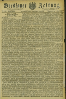 Breslauer Zeitung. Jg.62, Nr. 156 (2 April 1881) - Mittag-Ausgabe
