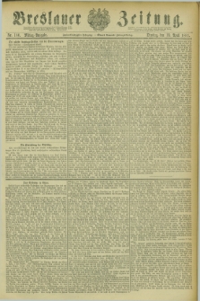 Breslauer Zeitung. Jg.62, Nr. 180 (19 April 1881) - Mittag-Ausgabe + wkładka
