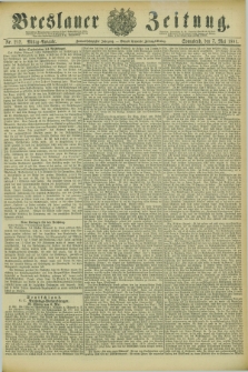 Breslauer Zeitung. Jg.62, Nr. 212 (7 Mai 1881) - Mittag-Ausgabe + wkładka