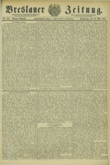 Breslauer Zeitung. Jg.62, Nr. 229 (19 Mai 1881) - Morgen-Ausgabe + dod.